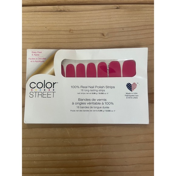 Color Street Other - Color Street Are you Madrid-ing me real nail polish strips New pink